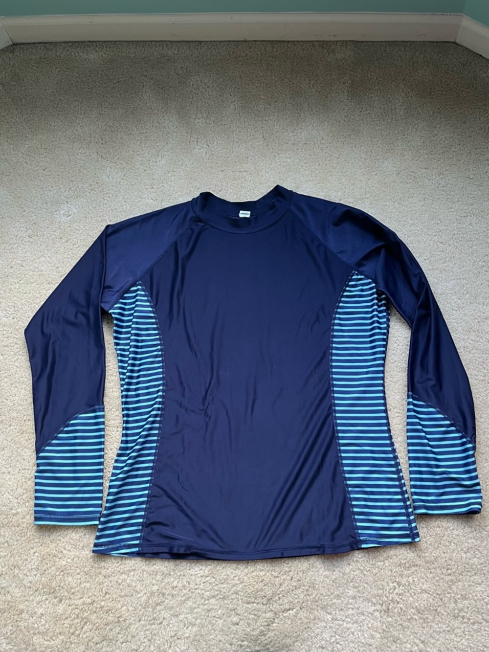 Grand Everest Women’s Blue UV Protection LS Tee Shirt - XL - EUC - Stretch